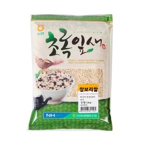 농협 초록잎새 찰보리쌀 1kg