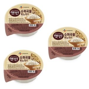 CJ 햇반 슈퍼곡물 퀴노아밥 180g x 3개입